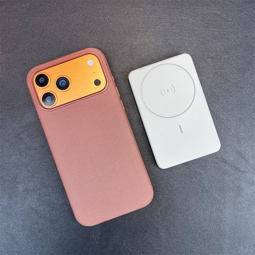 Ốp lưng bằng vải Carbon sang trọng cho iPhone iPhone 17 Pro Max i17 Vỏ điện thoại chống sốc