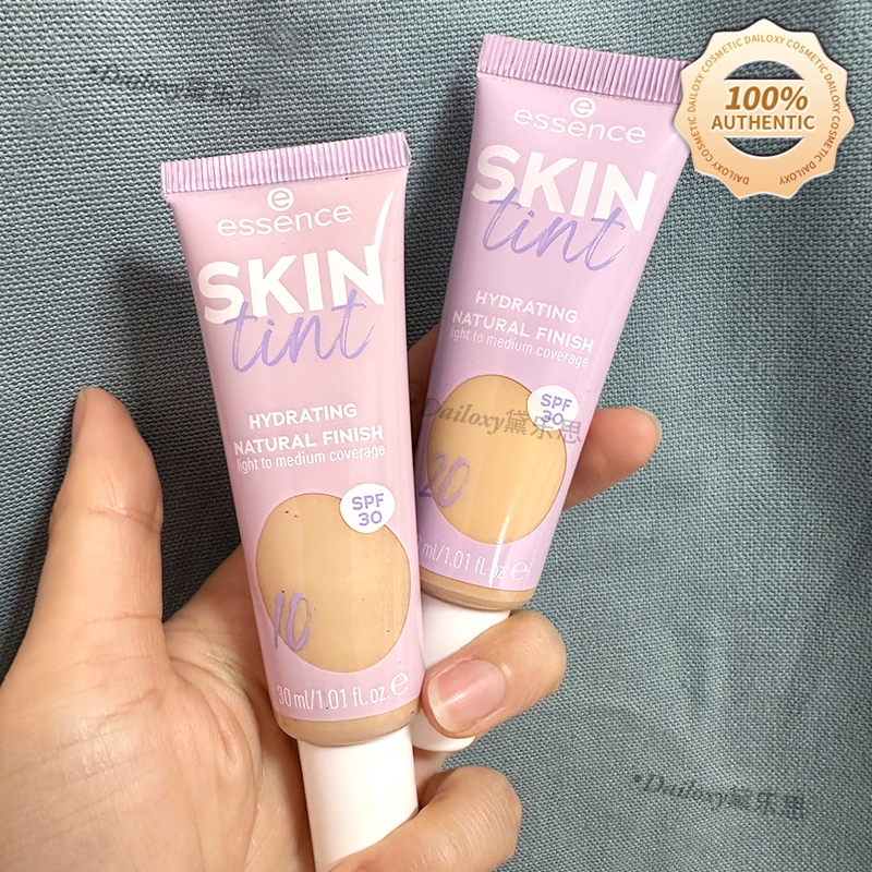 Kem nền dạng lỏng Essence Kem nền trơn Kem chống nắng 3 trong 1 SPF30 Kem che khuyết điểm#10#20