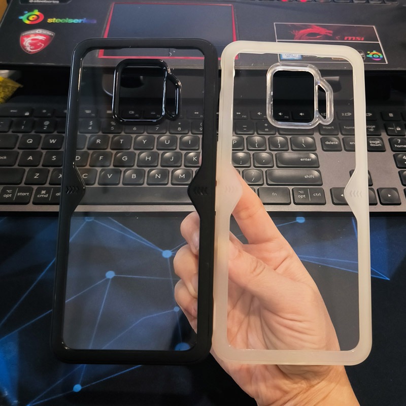 Dành Cho Nubia Red Magic 7 Pro Ốp Lưng NX709J PC + TPU Cứng Điện Thoại Cho ZTE Red Magic 7 Ốp Lưng N