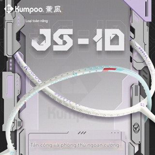  KUMPOO JS-10 Vợt Cầu Lông Chính Hãng Cân 3U Sợi Carbon 24lbs G5 Tặng Túi Vải Kumpoo Bảo Hành 6 Tháng 