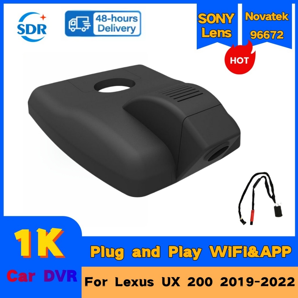4K HD 2160P Cắm Và Chạy Dễ Dàng Lắp Đặt Wifi Đầu Ghi Hình DVR Xe Ô Tô Cho Xe Lexus UX 200 2019 2020 