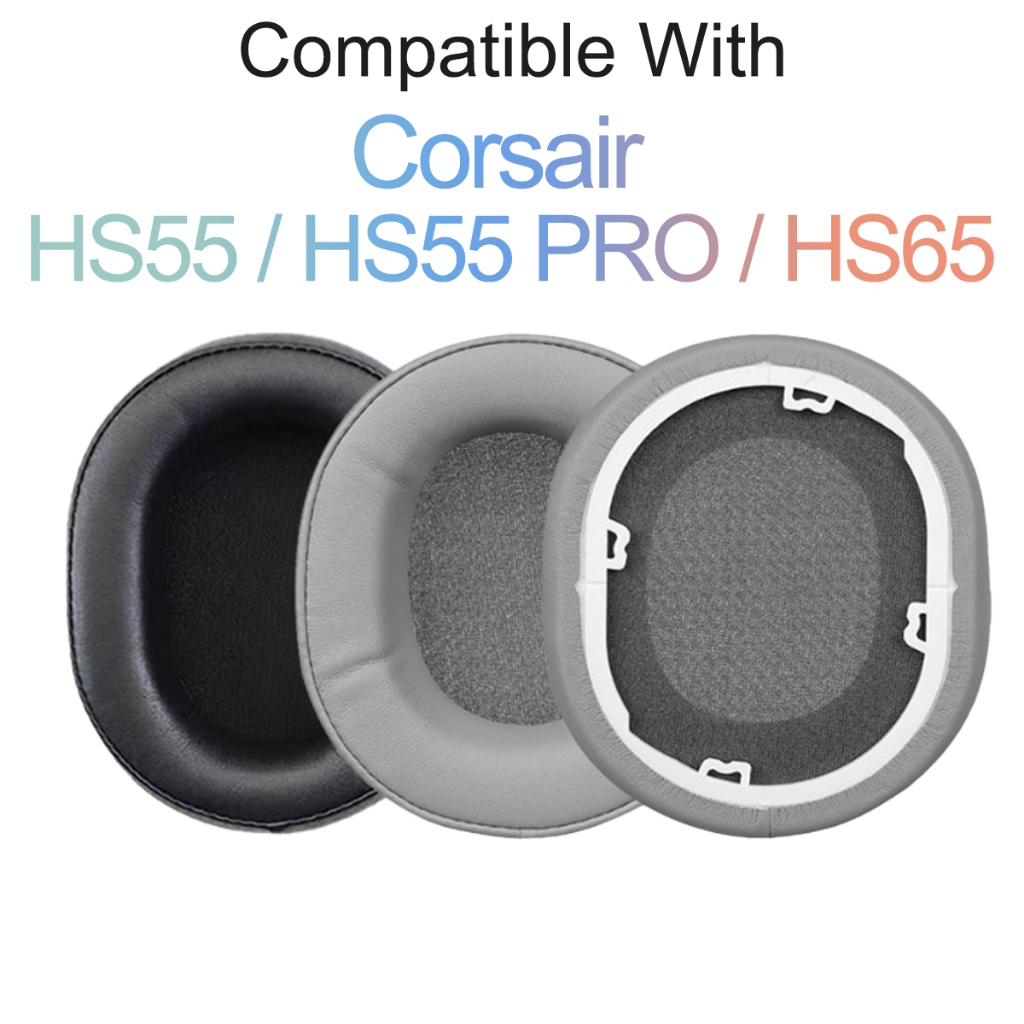 Miếng đệm tai nghe thay thế Miếng đệm tai cho Corsair HS55 / HS55 PRO / HS65 Miếng đệm tai nghe Đệm 