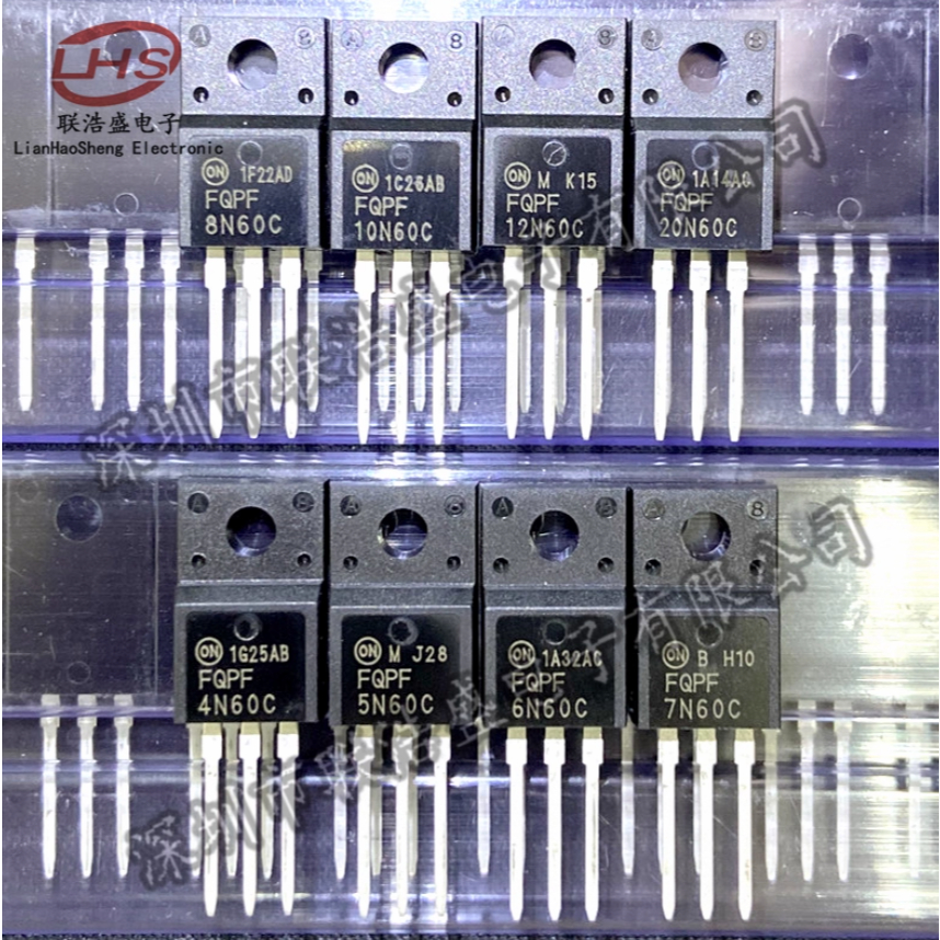 1-5 Chiếc FQPF8N60C FQPF10N60C FQPF12N60C FQPF20N60C TO-220F Hàng Mới