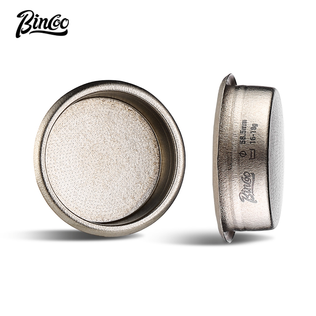 BINCOO Pure Titanium Precision Powder Bowl Phụ kiện chiết xuất tay cầm Espresso Ý 58MM