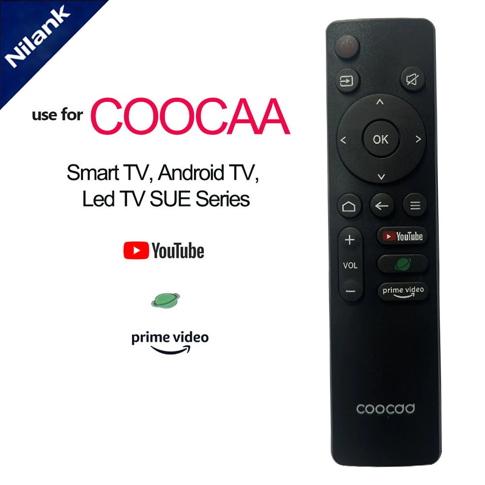 NiLANK điều khiển tivi coocaa mẫu mới LCD kèm