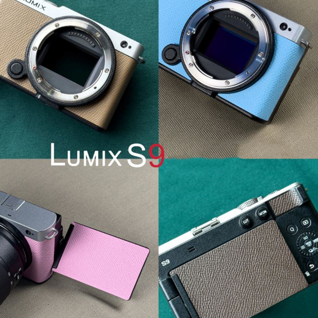 Mebont Decal Da Cho Panasonic Lumix S9 Camera Miếng Dán Vinyl Bọc Phim Áo S9