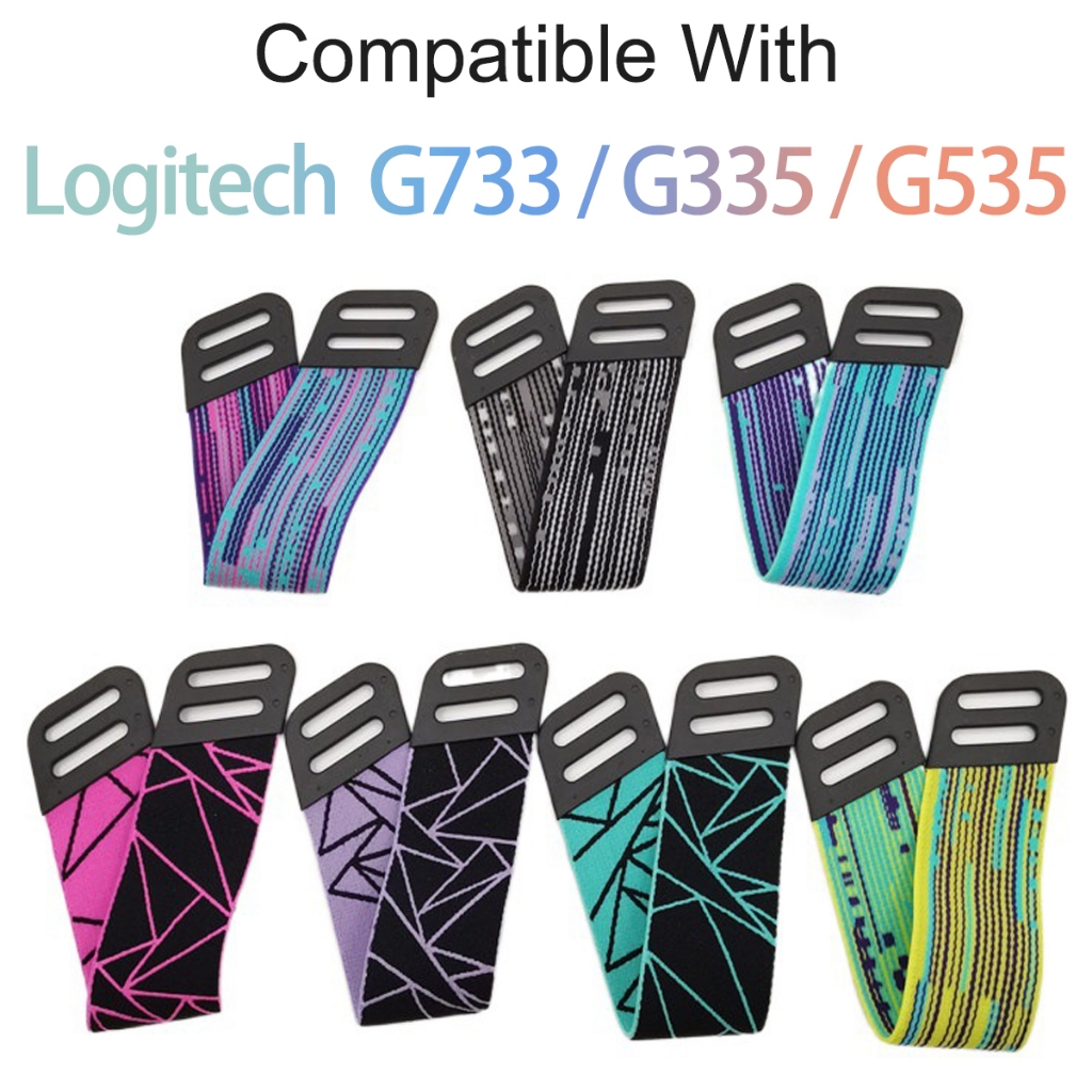 Thay Thế Tai Nghe Headband Cho Logitech G733 G335 G535 Tai Nghe Đầu Ban Nhạc Chùm Đệm Pad Sửa Chữa