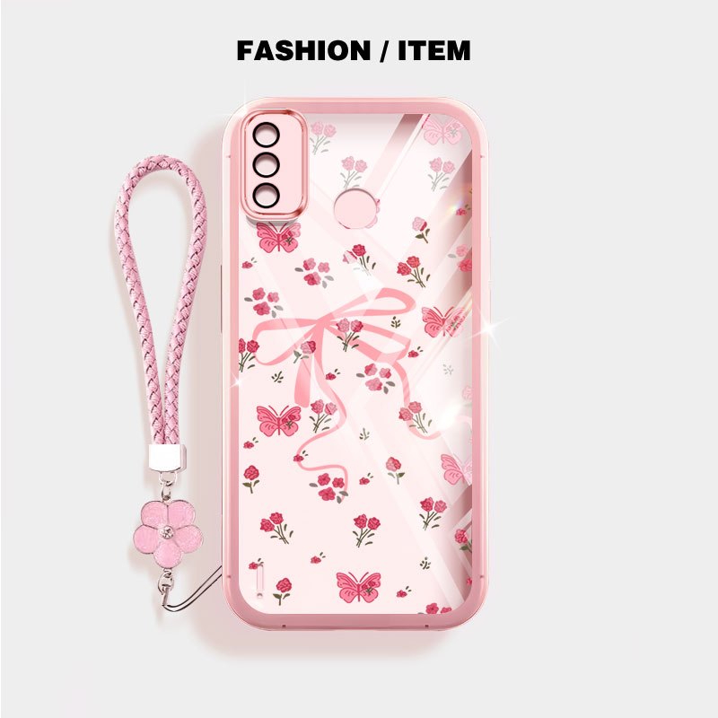 Ốp Điện Thoại YBD Cho Tecno Spark 6 Go Spark Go 2020 2021 Hot 20 4G X6726 X6726B X6726C INS Phong Cá