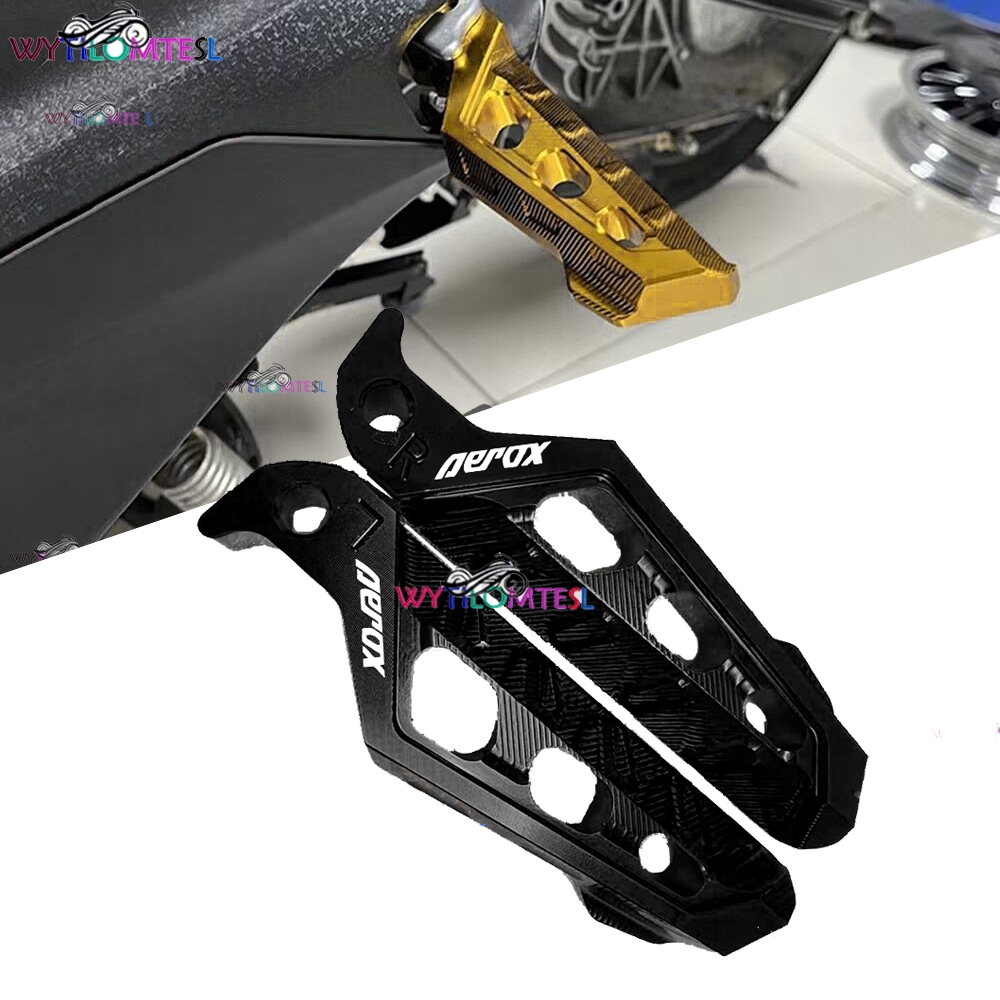 Dành Cho Xe YAMAHA AEROX 155 AEROX V1 V2 v3 2015-2025 Xe Máy CNC Phía Sau Chân Hành Khách Chốt Bàn Đ