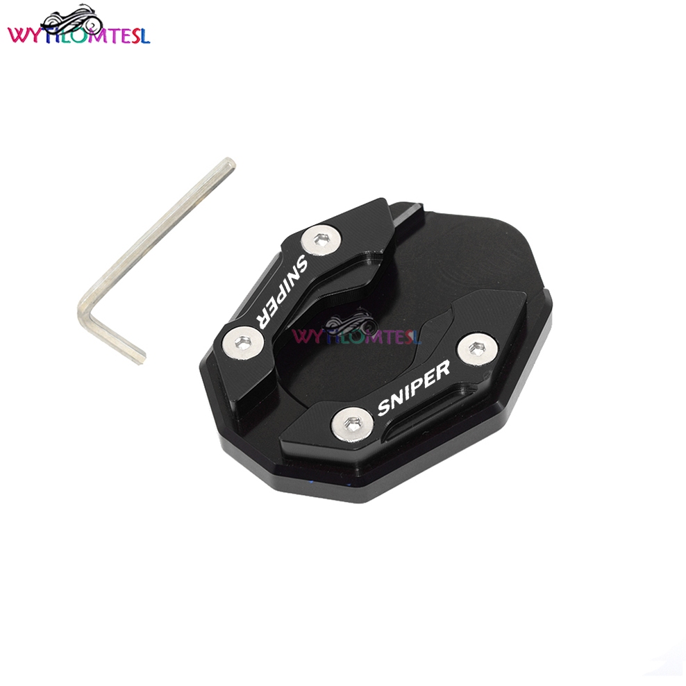 Dành Cho Xe YAMAHA Sniper 150 / 155 155R MX135 Xe Máy CNC Chân Đế Bên Chân Đế Hỗ Trợ Mở Rộng Phóng T
