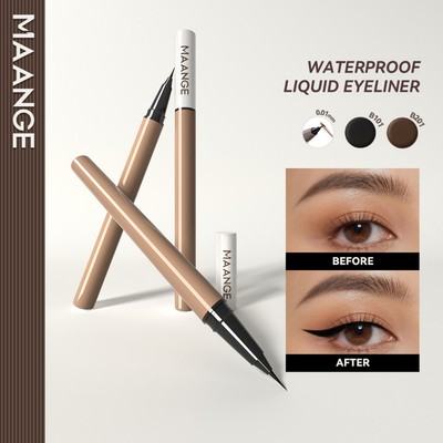 Bút kẻ mắt MAANGE dạng lỏng chống thấm nước lâu trôi nhanh khô