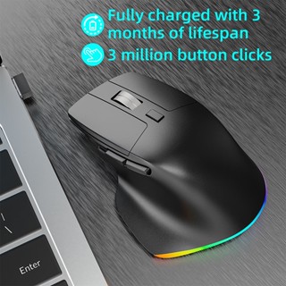  Jomaa Chuột bluetooth Không Dây Có Thể Sạc Lại Dành Cho Máy Tính pc laptop m.c i 