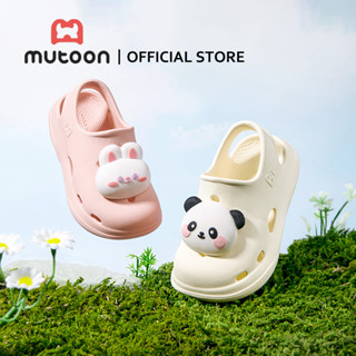 【Mutoon】Dép Quai Hở Trẻ Em 2025 Mùa Hè – Dép Lỗ Vườn Họa Tiết Hoạt Hình Cho Bé Trai & Bé Gái, Đế Mềm Mang Trong Nhà