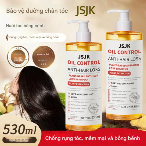 JSJK Tám Cây Gừng Chống Nhỏ Giọt Dầu Gội Kiểm Soát Dầu Lông Tơ Chống Rụng Tóc Trung Quốc Arborvitae 
