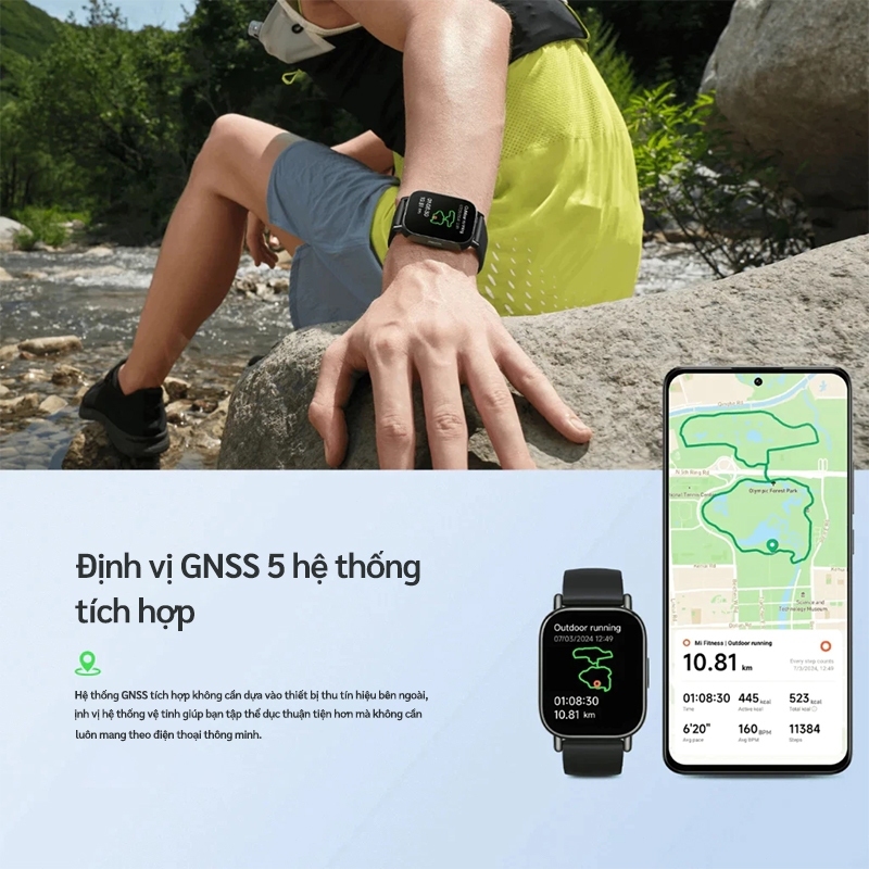 Đồng Hồ Thông Minh Sorf Watch 5 Active | Hỗ Trợ Alexa, Theo Dõi Sức Khỏe, Màn Hình 2.0''', Nghe Gọi Trực Tiếp | BigBuy360 - bigbuy360.vn