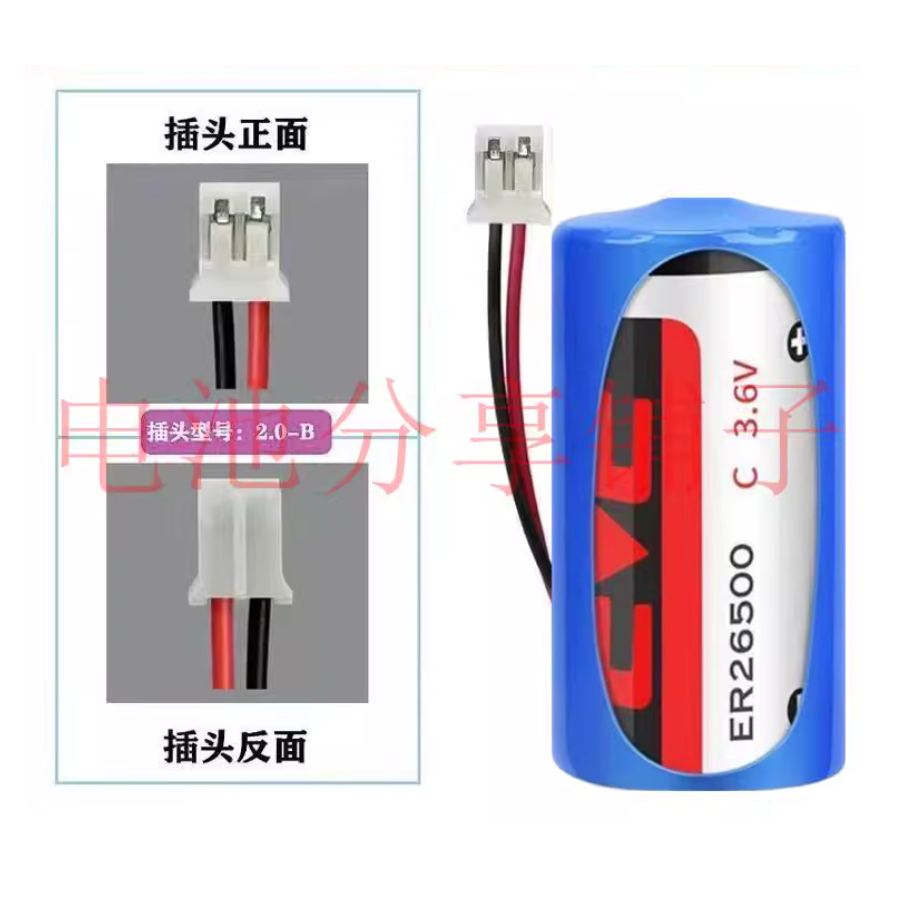 2 Chiếc ER26500 C Loại 3.6V Pin Lithium Phụ Kiện Thiết Bị Phần