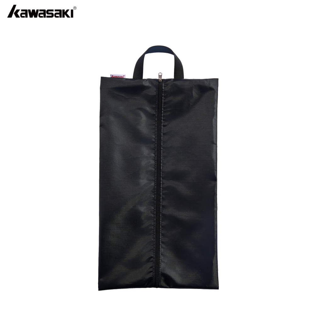 Túi đựng giày Kawasaki Túi xách màu đen Túi đựng giày Túi chống nước Túi dây rút Ba lô cầu lông dễ d