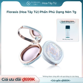  【Livestream Florasis   Hoa Tây Tử  Phấn Phủ Dạng Nén Flawless Jade Breathable – Finish Mịn Lì Kiểm Soát Dầu & Thân Thiện Với Làn Da 7g 