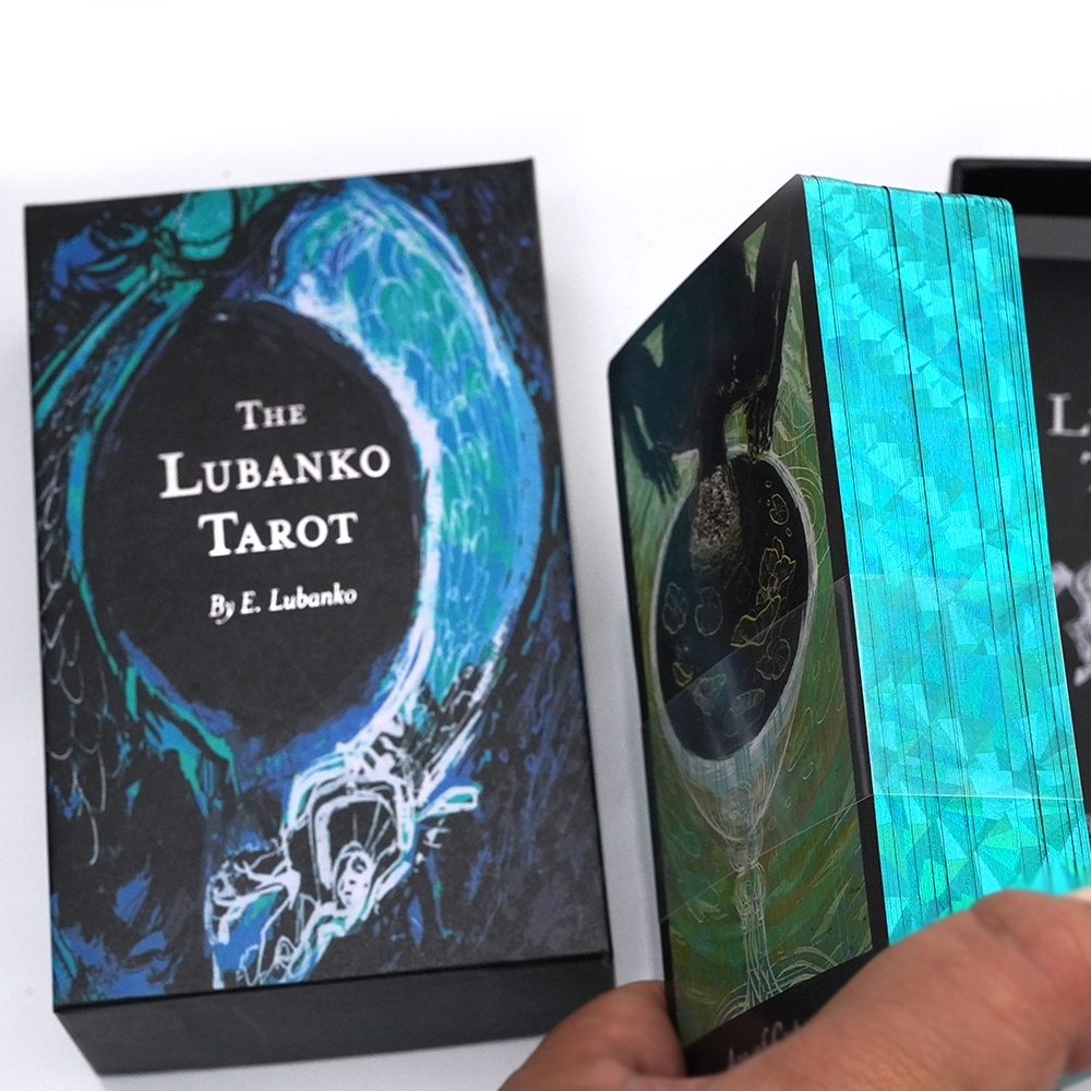 The Lubanko Tarot Lubank Tarot Cards Heaven and Earth Cover Trò chơi bài đóng hộp