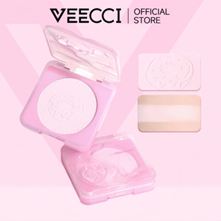  VEECCI phấn highlight đơn sắc nhám dung tích lớn làm sáng vùng da tối tự nhiên trên mặt bền lâu 10g 