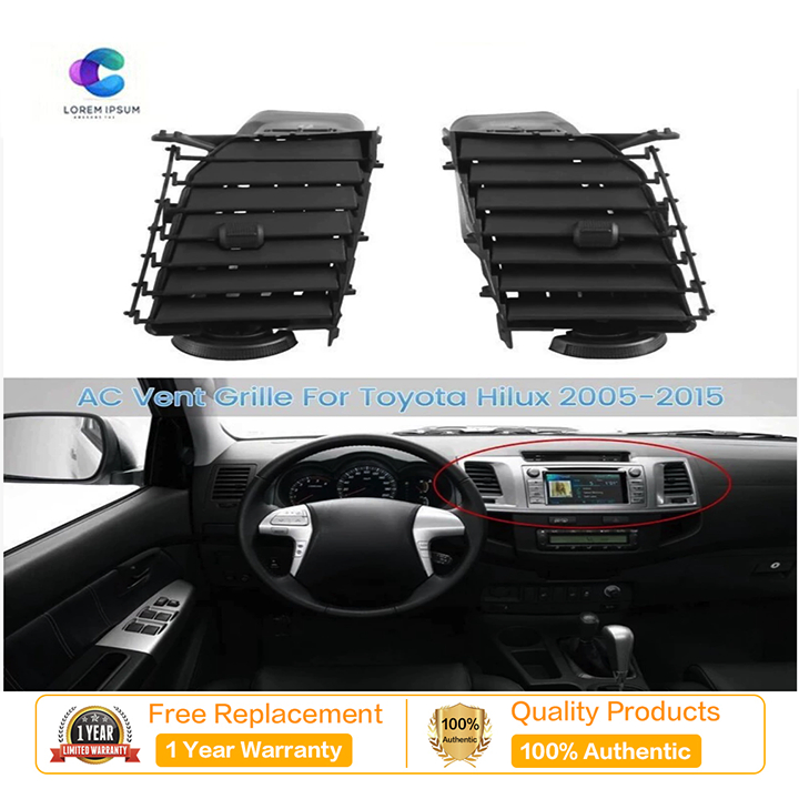 Thích hợp cho lỗ thông hơi bảng điều khiển Toyota Runner 05-14, lỗ thông hơi điều khiển trung tâm VI