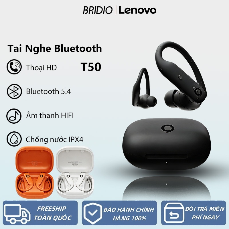 Tai nghe Bluetooth Kiip T50 Tai nghe không dây Tai nghe chống nước có Mic Trò chơi chạy bộ thể thao Tai nghe HiFi Giảm tiếng ồn | BigBuy360 - bigbuy360.vn