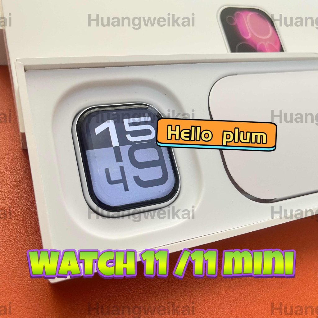 Amoled 2026 H26 mini pro 42 / 46mm TOP HELLO PLUM Đồng hồ thông minh thể thao Vòng đeo tay đồng hồ t