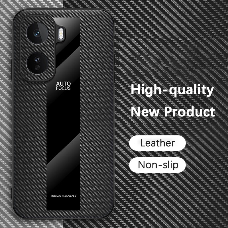 Ốp lưng cho vivo iQOO Neo11 (Trung Quốc) 5G iQ00 iQOONeo11 V2520A Vỏ điện thoại Da Acrylic Sợi Carbo