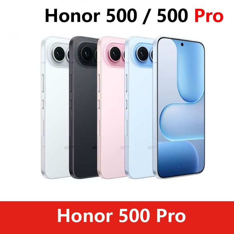 Honor 500 Snapdragon 8S Gen 4 / Honor 500 Pro 5G Điện thoại thông minh 6,55 inch AMOLED Snapdragon 8