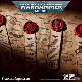 ✨Đồng hồ Warhammer 40K Hàng hóa Salamander White Scar Death Set Pure Mark