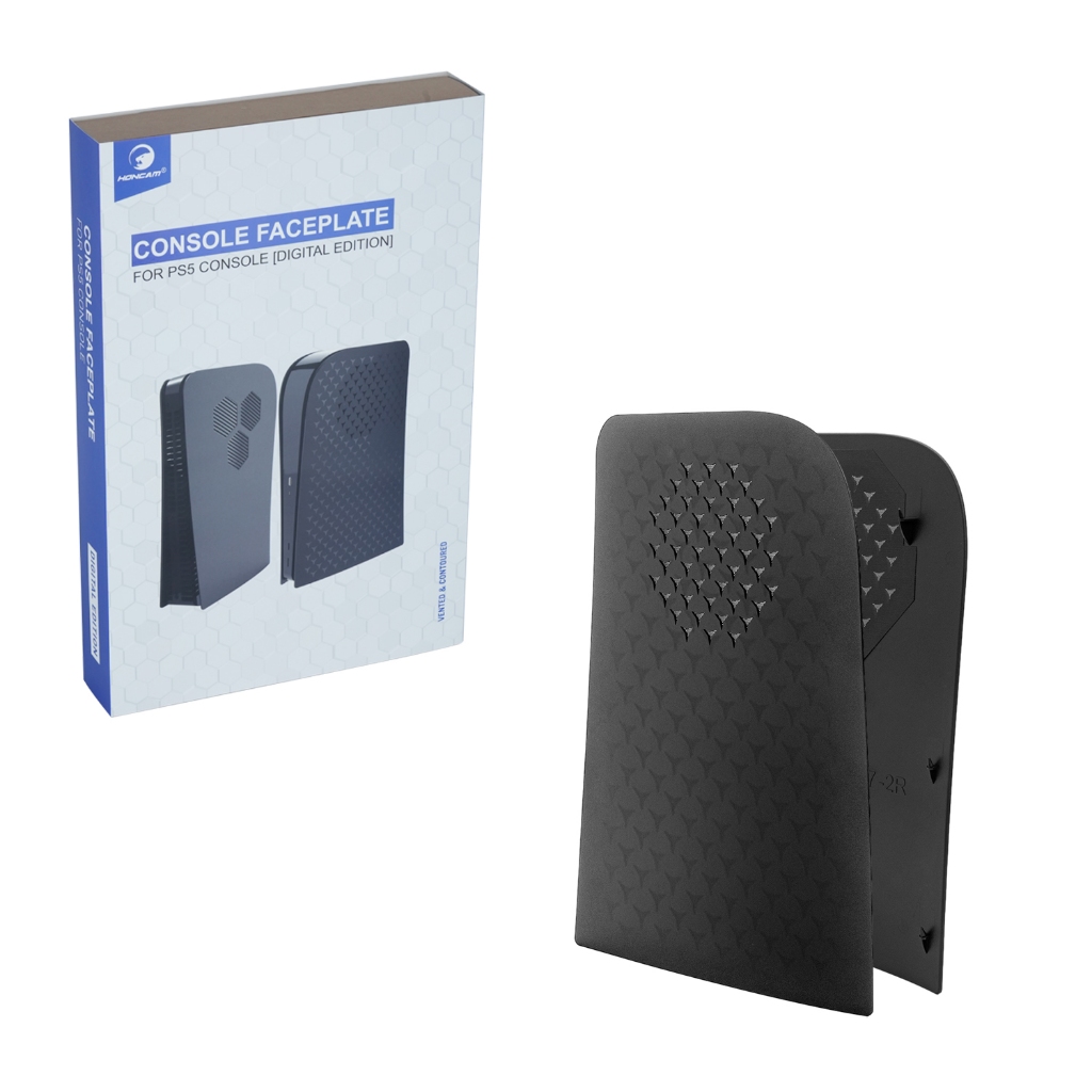 Honcam Mặt ốp cứng thay thế cho PS5 Digital Edition (Không dành cho PS5 Pro/PS5 Slim)
