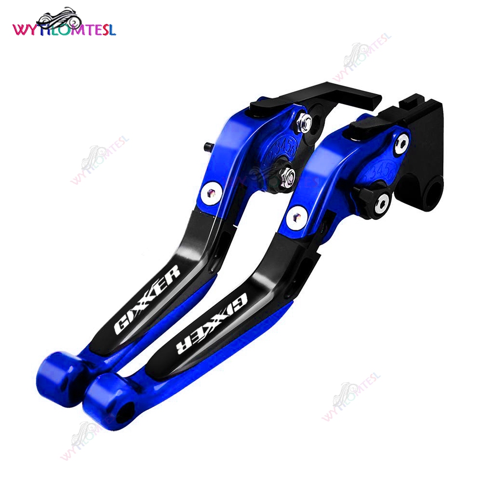 Dành Cho Xe Suzuki GIXXER 150 GIXXER 155 GIXXER 150 Fi CNC Nhôm Xe Máy Phanh Ly Hợp Đòn Bẩy Gấp Có T