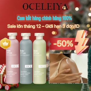  OCELEIYA Sữa Dưỡng Thể  Fragrance 268ml | Mùi Hương Độc Quyền | Dưỡng Ẩm Lâu Dài,& Lưu Hương Bền Lâu | Chống Khô Da | Thẩm Thấu Tức Thì | Không Nhờn Rít | Thay Thế Nước Hoa Cao Cấp | Cho Mọi Loại Da Unisex dưỡng  thể  mincer  hà  linh 