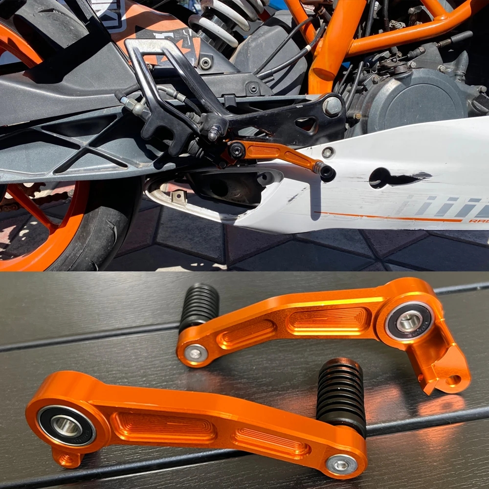 CNC Chân Phanh Sau Bánh Răng Sang Số Bàn Đạp Cần Số Cho KTM DUKE125 DUKE200 DUKE390 RC125 RC200 RC39