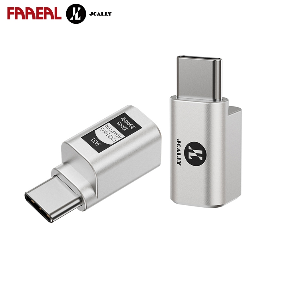FAAEAL JCALLY JA31 Type-C sang 3,5mm Cáp DAC 32bit / 384KHz PCM Chip giải mã HiFi Khả năng tương thí
