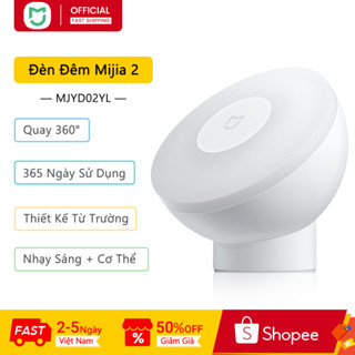  Xiaomi Mijia Đèn ngủ 2 Cảm Biến Thông Minh Ánh Sáng Dịu Nhẹ 2 Cấp Độ Điều Chỉnh Đèn Cảm Ứng 