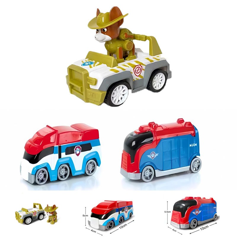 Paw Patrol Xe Mới Paw Patrol Kéo Lại Mô Hình Ô Tô Đồ Chơi Quà Tặng