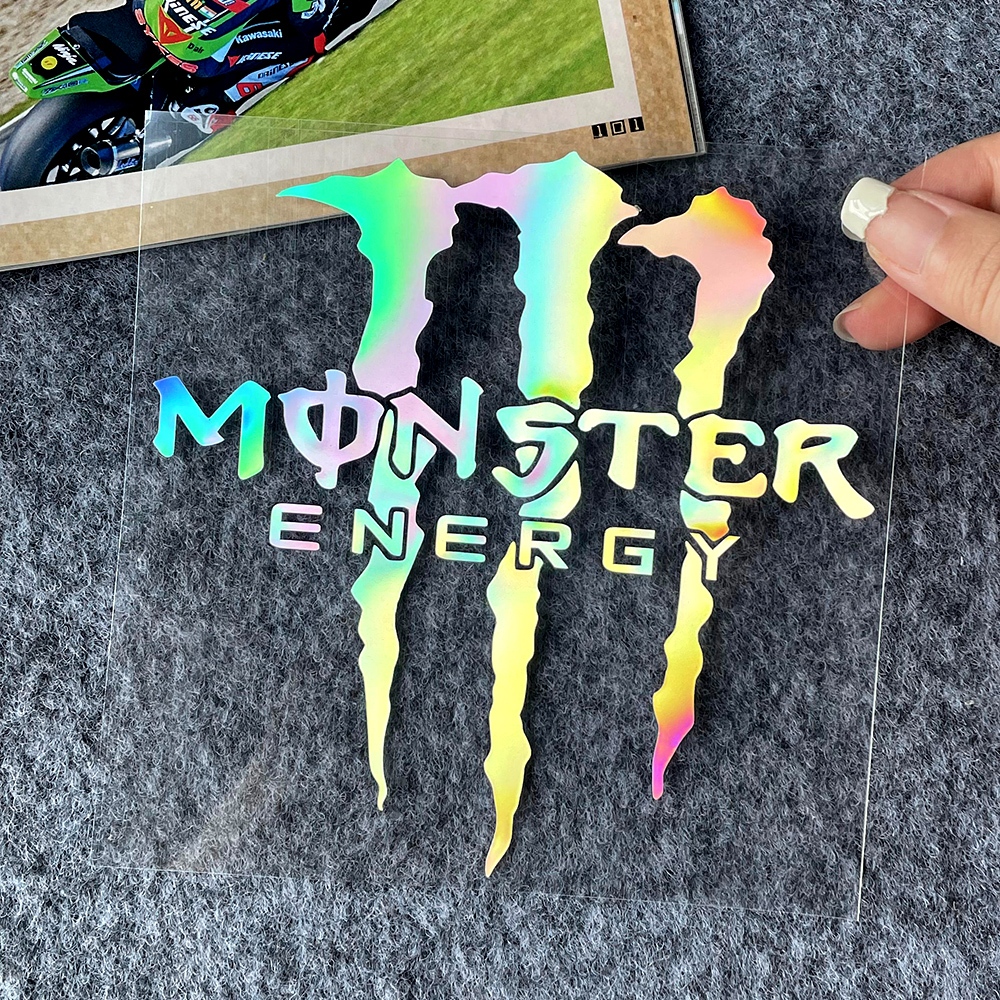 Miếng Dán Xe Máy Sửa Đổi Chống Nước Phản Quang Xe Đạp Điện Xe Đạp Ma Móng Vuốt Mũ Bảo Hiểm De