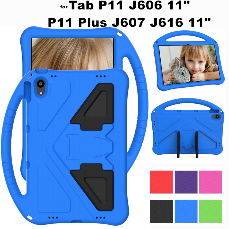 Dành Cho Lenovo Tab P11 Plus J606 J607F J616 11 Inch 2021 2020 Vỏ Máy Tính Bảng Chống Sốc EVA Bọt Di