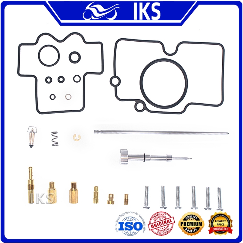 Cho 2007-2010 Kawasaki KX250F Bộ Chế Hòa Khí Carb Rebuild Bộ Sửa Chữa