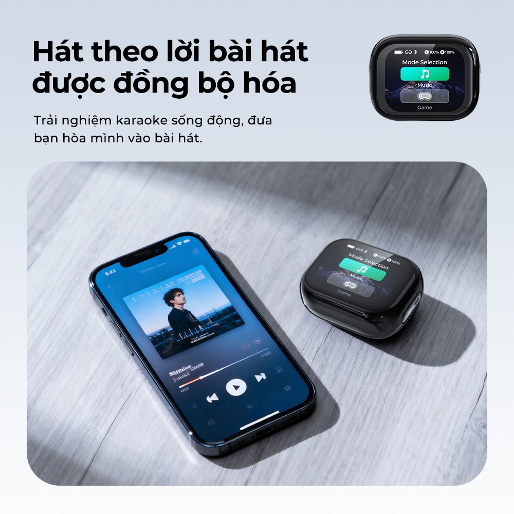 HTC NE68 Tai nghe dịch thuật AI Tai nghe Bluetooth 6.0 Tai nghe không dây Tai nghe nhét tai Tai nghe thông minh Thiết kế lấy cảm hứng từ máy ảnh Tai nghe kẹp tai Tương thích với iOS/Android/PC | BigBuy360 - bigbuy360.vn
