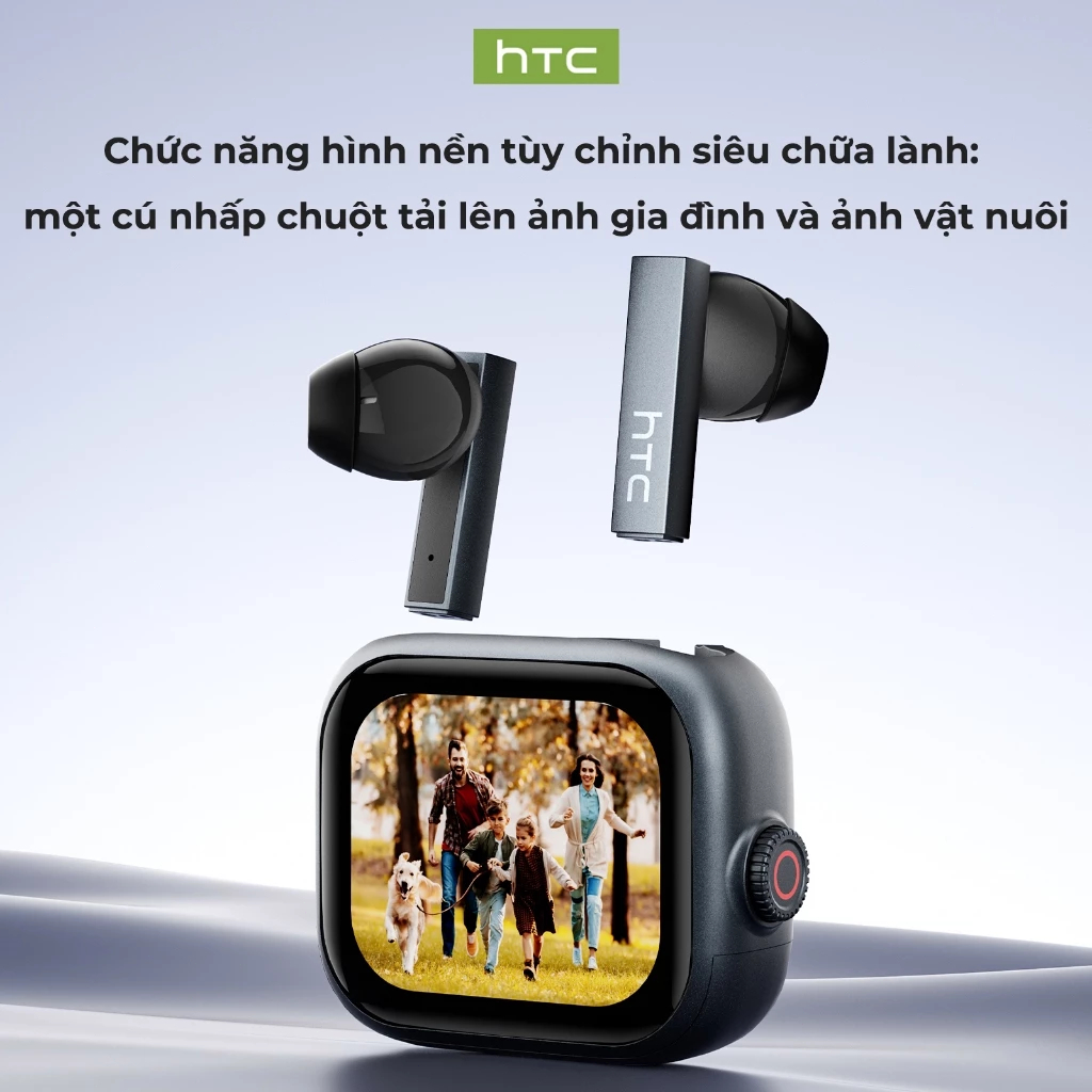 Bảo hành một năm HTC NE40 AI Dịch thuật thời gian thực Tai nghe BluetoothTWS Bluetooth 6.0 Chất lượng âm thanh HiFi IPX5 Tai nghe không dây chống nước | BigBuy360 - bigbuy360.vn
