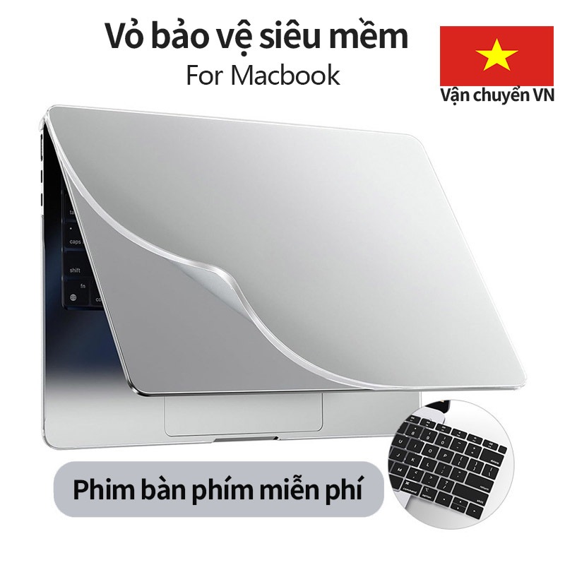 Ốp lưng mềm mờ cho Macbook Air M4 A3240 A3241 Pro 14 A2442 A2918, ốp siêu mỏng 2020 Air Pro 13 M1 A2337 A2338 A2251