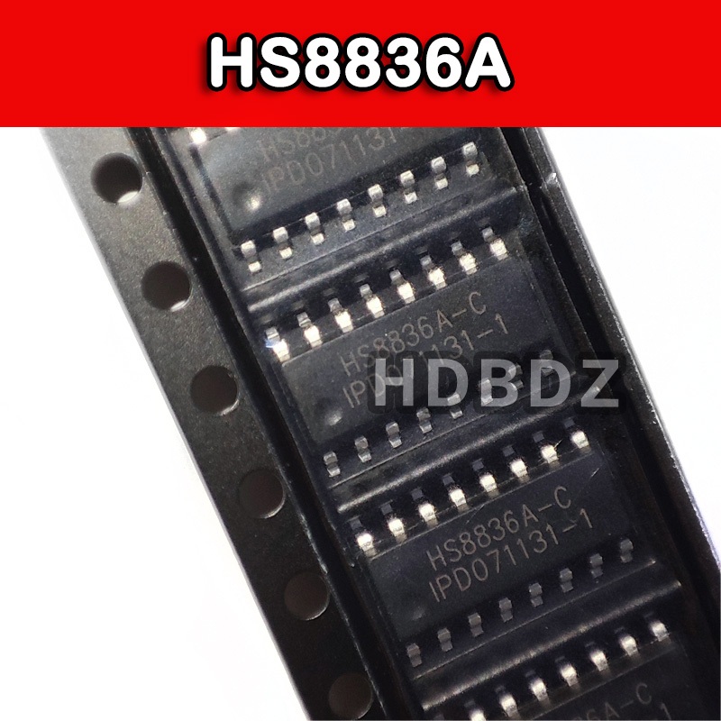 5PCS HS8836A SOP-16 Đầu đọc thẻ USB Chip IC SMD