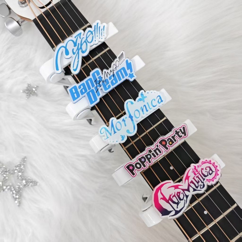 ✨BangDream MyGO Band Guitar Capo Capo Hai Chiều Capo CYWL Guitar Capo