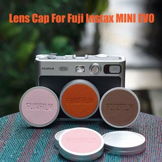 Vỏ bảo vệ nắp ống kính bằng da EVO cho máy ảnh Fujifilm Instax Mini EVO Fuji