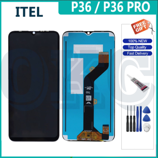 LCD Cho ITEL P36 W6501 P36 PRO PLAY Màn Hình LCD Bộ Số Hóa Màn Hình Cảm Ứng LCD Thay Thế