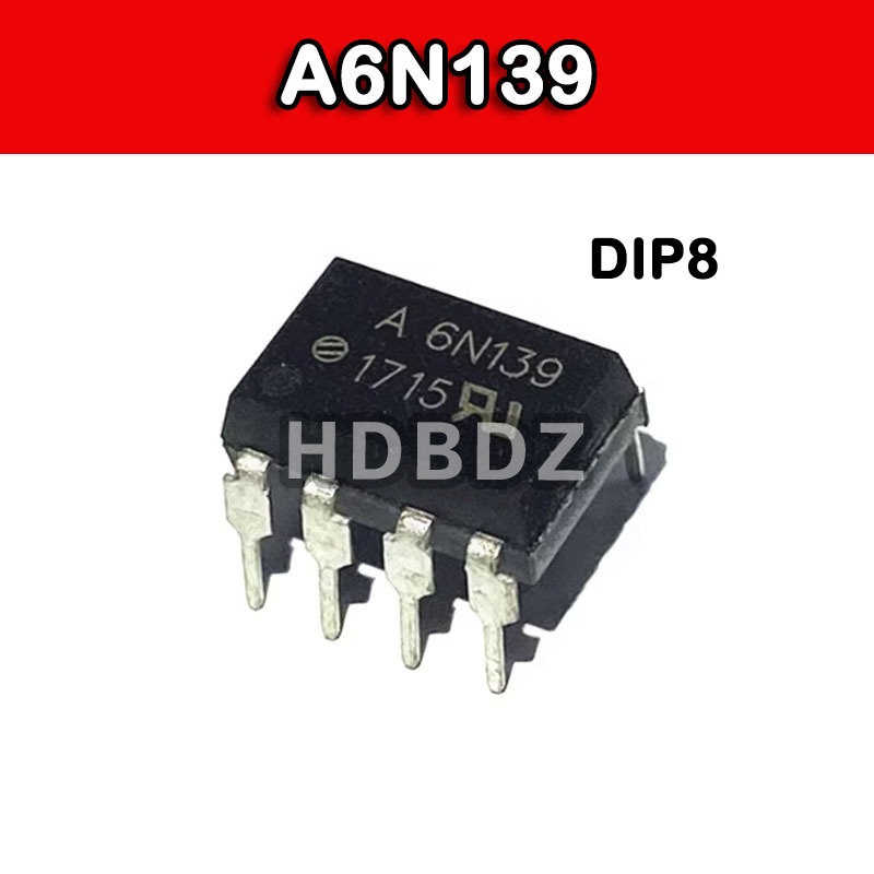 5~10PCS A6N139 SOP8 DIP8 HCPL-6N139 Bộ ghép quang Chip IC SMD