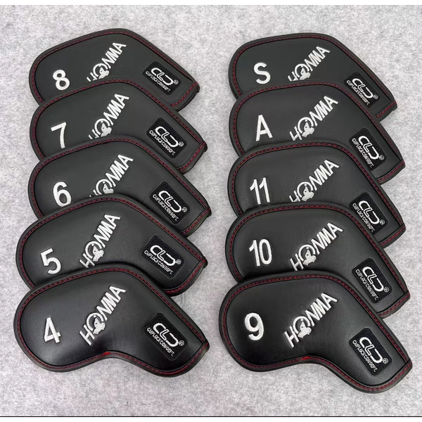 Hondama Thương hiệu Beres Golf Club Driver Fairway Woods Hybrid Putter và Iron Headcover (4.5.6.7.8.