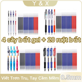  Y&X Bút Muji  bản  bút gel đen xanh đỏ viết đều mực phụ kiện văn phòng phẩm 